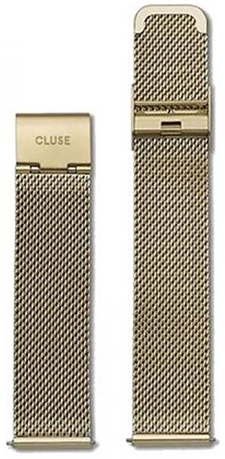 Cluse Milánský tah Minuit Mesh Gold CLS346