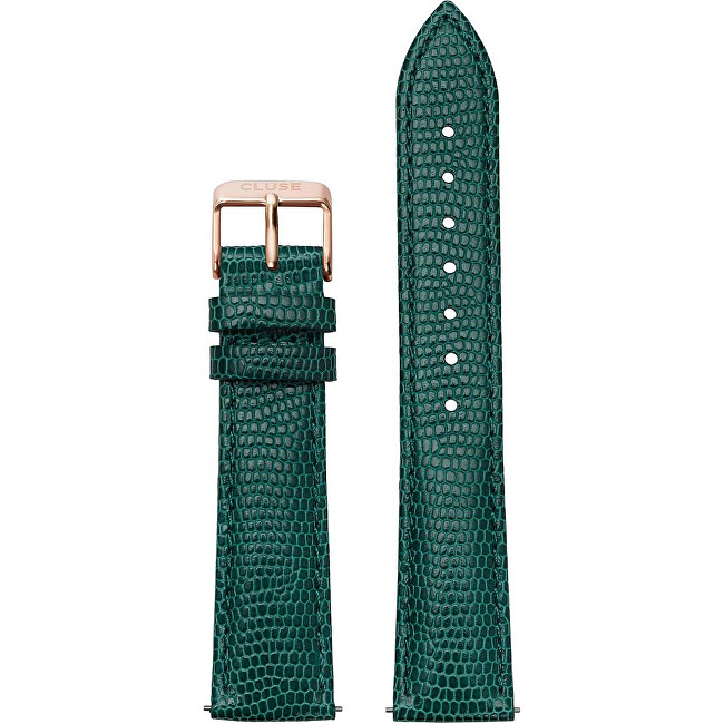 Cluse Řemínek La Bohème Emerald Lizard/Rose Gold CLS070