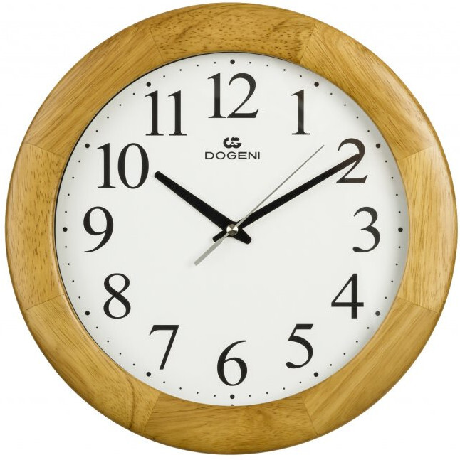 DOGENI Nástěnné hodiny s tichým chodem WNW006LB