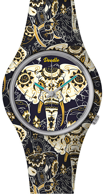 Doodle Oriental Mood Asian Elephant DOOR002