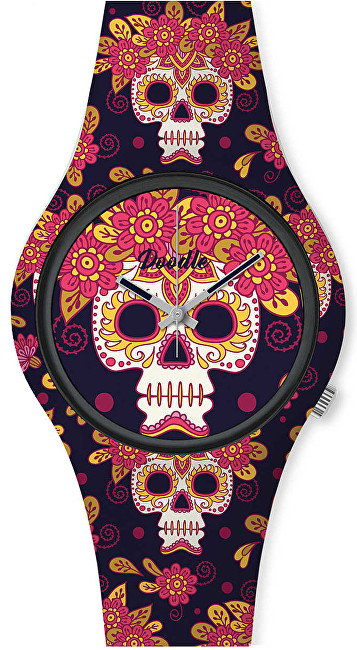 Doodle Santa Muerte Mood Calavera Crown DO35015