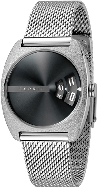 Esprit Disc Black Silver Mesh ES1L036M0065