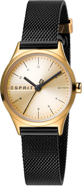 Esprit Essential Mini Gold Black Mesh ES1L052M0105