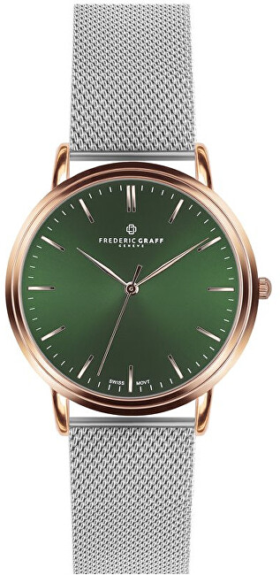 Frederic Graff Rose Grunhorn Silver Mesh FAC-2520S