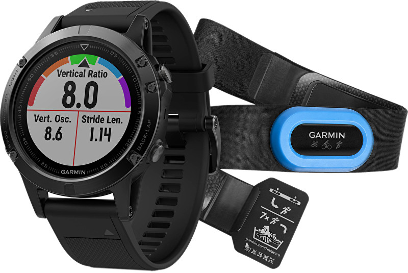 Garmin Fenix5 Sapphire Black Optic TRI Performer B