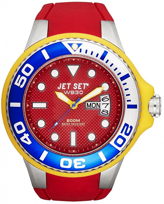 Jet Set Analogové hodinky WB30 J55223-14 s vodotěsností 20 ATM