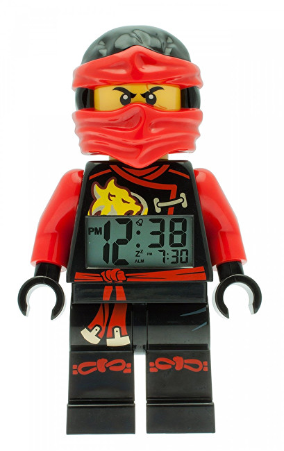 LEGO Ninjago Sky Pirates Kai - hodiny s budíkem