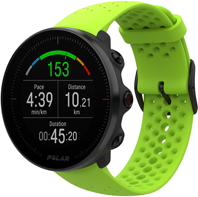 Polar VANTAGE M zelený Limited Marathon Edition - M/L + černý řemínek ZDARMA