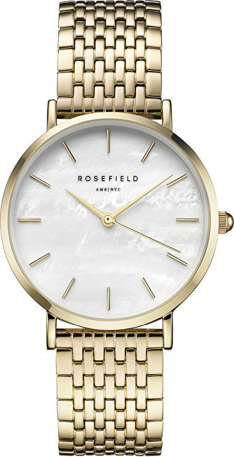 Rosefield The Upper East Side White Pearl Gold