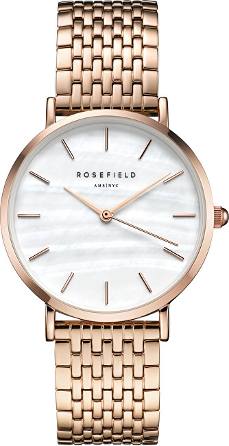 Rosefield The Upper East Side White Pearl Rosegold