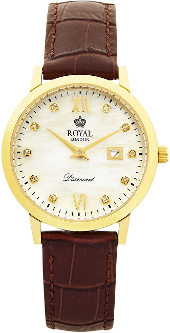 Royal London 11110-02 Dámské hodinky s diamanty