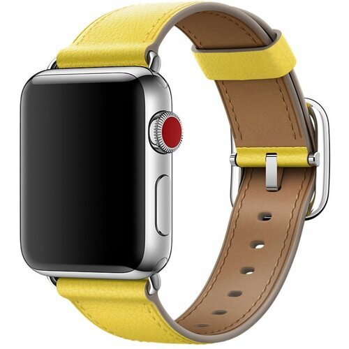 Apple Kožený řemínek s prošíváním 38 mm - SLEVA