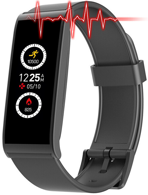 MyKronoz ZeFit4 HR Black/Black - SLEVA