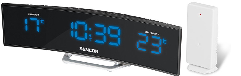 Sencor Budík s teploměrem SWS 212 RC