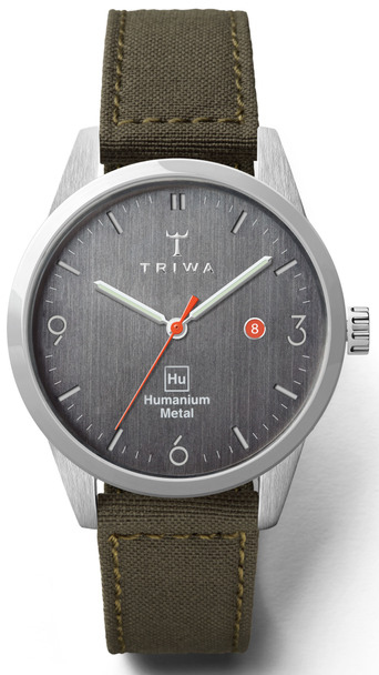 Triwa Humanium Recycled Green Classic Super Slim Hu34D-SS080912