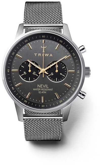 Triwa NEVIL Smoky Steel Mesh TW-NEST114-ME021212