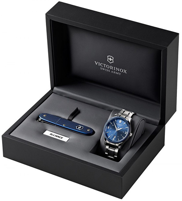 Victorinox Swiss Army Sada hodinek a nože Alliance 241711.1