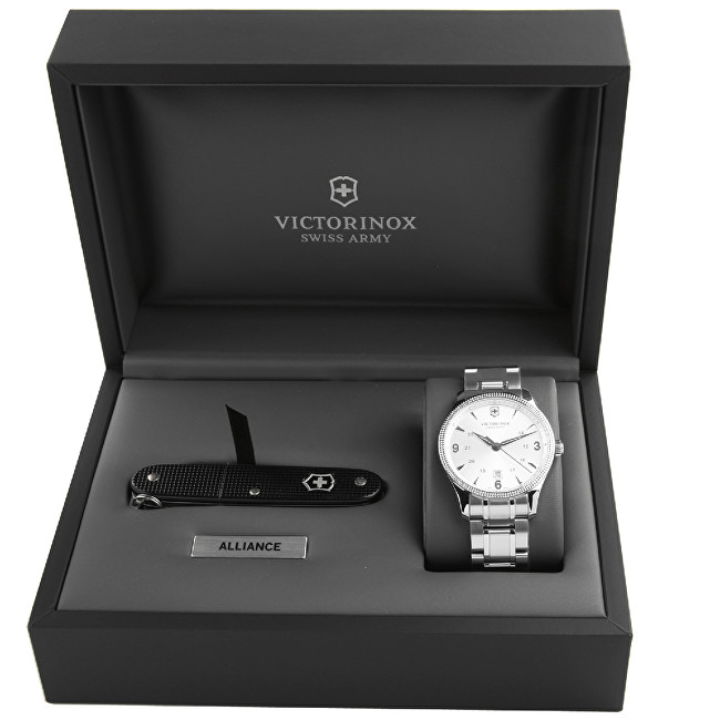 Victorinox Swiss Army Sada hodinek a nože Alliance 241712.1