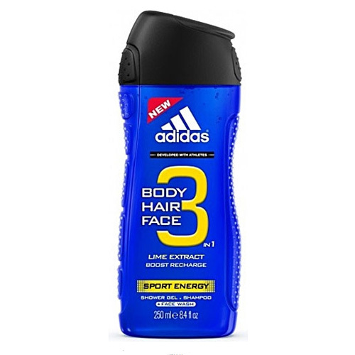 Adidas Sprchový gel pro muže 3 v 1 Sport Energy Shower Gel 250 ml