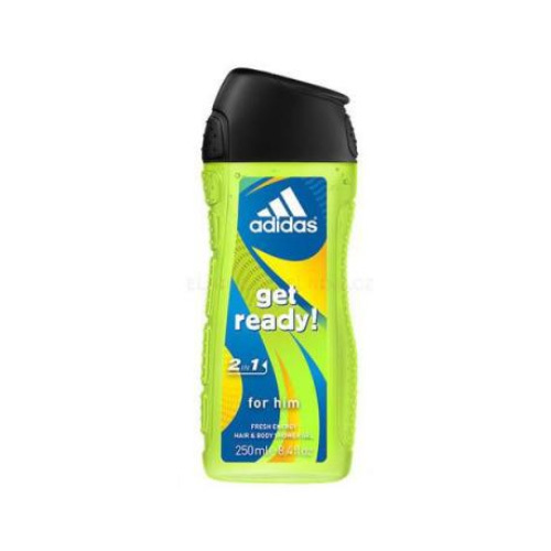 Adidas Sprchový gel pro muže na tělo i vlasy Get Ready! (Shower gel) 400 ml