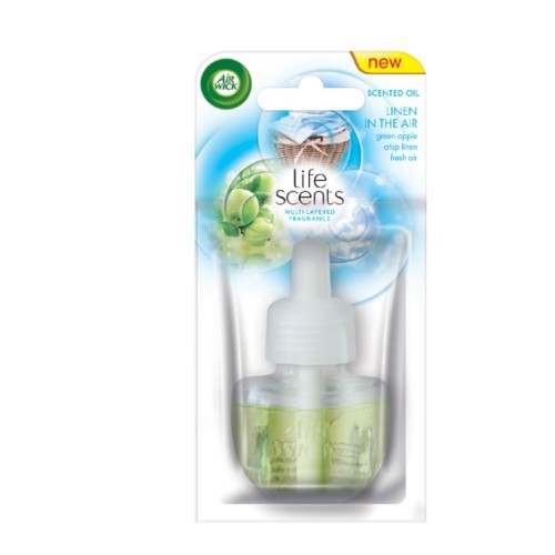 Air Wick Elektrický osvěžovač vzduchu Life Scents Prádlo ve vánku 19 ml - náplň