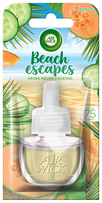 Air Wick Elektrický osvěžovač vzduchu Melounový koktejl (Beach Escapes Aruba) 19 ml - náplň