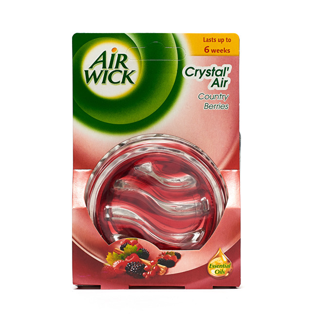 Air Wick Skleněný osvěžovač vzduchu Crystal Air Lesní plody 5,21 g
