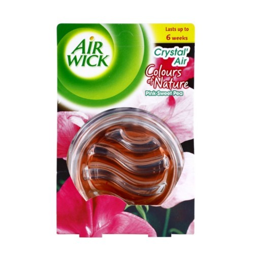 Air Wick Skleněný osvěžovač vzduchu Crystal Air Růžové květy 5,21 g