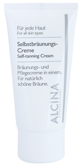Alcina Samoopalovací krém na obličej (Self-Tanning Cream) 50 ml