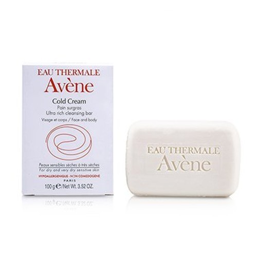Avène Hydratační mýdlo pro suchou až velmi suchou pokožku Cold Cream (Ultra Rich Soap) 100 g - SLEVA - pomačkaná krabička