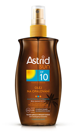 Astrid Olej na opalování OF 10 Sun 200 ml