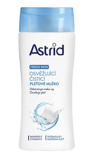 Astrid Osvěžující čisticí pleťové mléko pro normální a smíšenou pleť Fresh Skin 200 ml