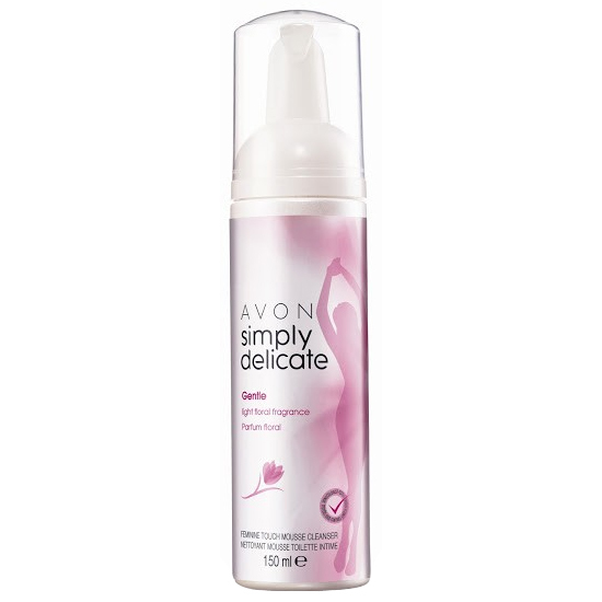 Avon Čisticí pěna pro intimní hygienu s vůní květin Simply Delicate 150 ml