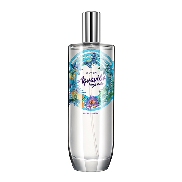 Avon Osvěžující tělový sprej Aquavible Laugh More (Body Spray) 100 ml