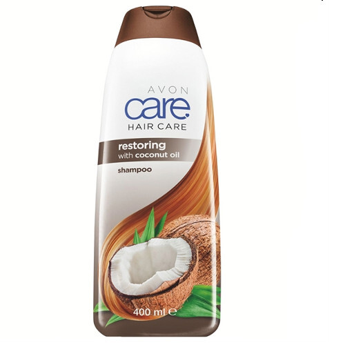 Avon Regenerační hydratační šampon na vlasy s kokosovým olejem Care (Restoring Shampoo) 400 ml