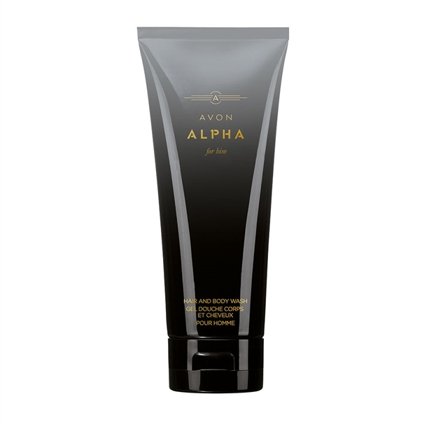 Avon Sprchový gel na vlasy a tělo Alpha (Shower Gel & Shampoo) 200 ml