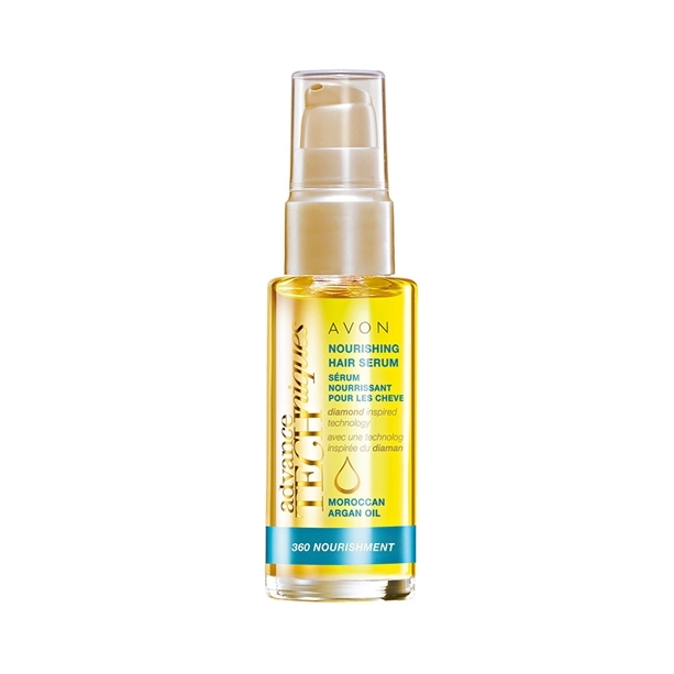 Avon Vyživující sérum na vlasy s marockým arganovým olejem Advanced Techniques (Nourishing hair Serum) 30 ml