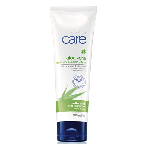 Avon Zvláčňující krém na ruce a nehty s aloe Vera a vitaminem E Care (Hand&Nail Cuticle Lotion) 100 ml