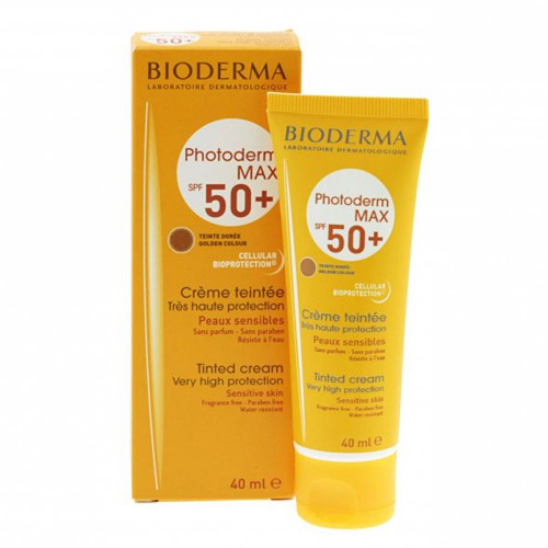 Bioderma Tonovaný krém pro citlivou pokožku SPF 50+ Photoderm MAX (Tinted Cream Very Hight Protection) 40 ml