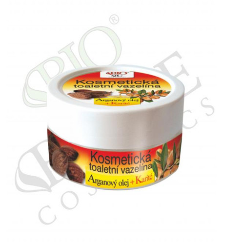 Bione Cosmetics Kosmetická toaletní vazelína Arganový olej + Karité 150 ml