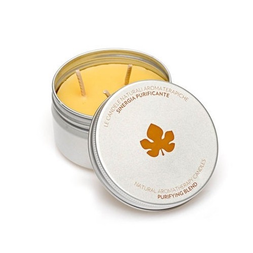 Biofficina Toscana Přírodní aromaterapeutická svíčka s očisťující vůní (Purifying Blend Candle) 100 g