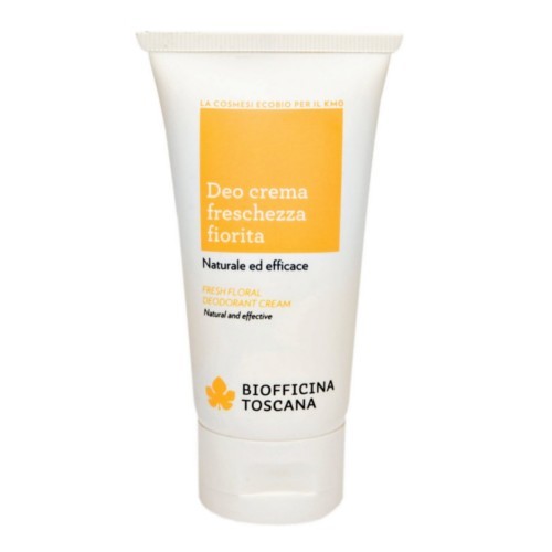 Biofficina Toscana Svěží deodorační krém s vůní květin (Fresh Floral Deodorant Cream) 50 ml