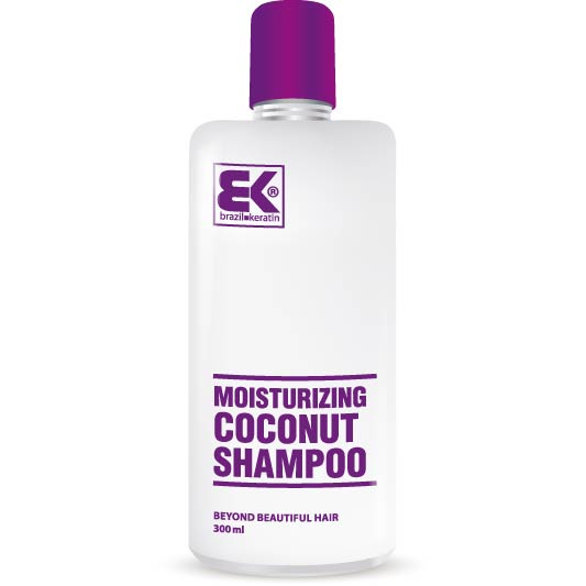 Brazil Keratin Jemný kokosový šampon pro poškozené vlasy (Moisturizing Coconut Shampoo) 300 ml