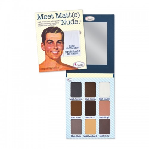 theBalm Paleta očních stínů Meet Matt(e) Nude 25,5 g