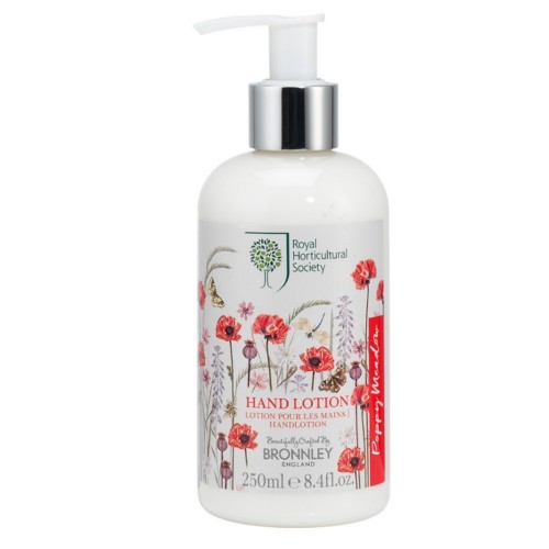 Bronnley Hydratační mléko na ruce Vlčí mák (Hand Lotion) 250 ml