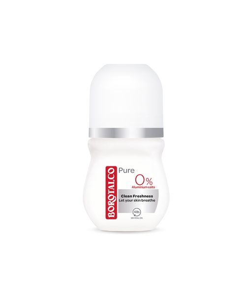Borotalco Deodorant roll-on 48H Pure (Deo Roll On) 50 ml