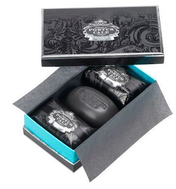 Castelbel Dárková sada mýdel Black edition 3 x 150 g