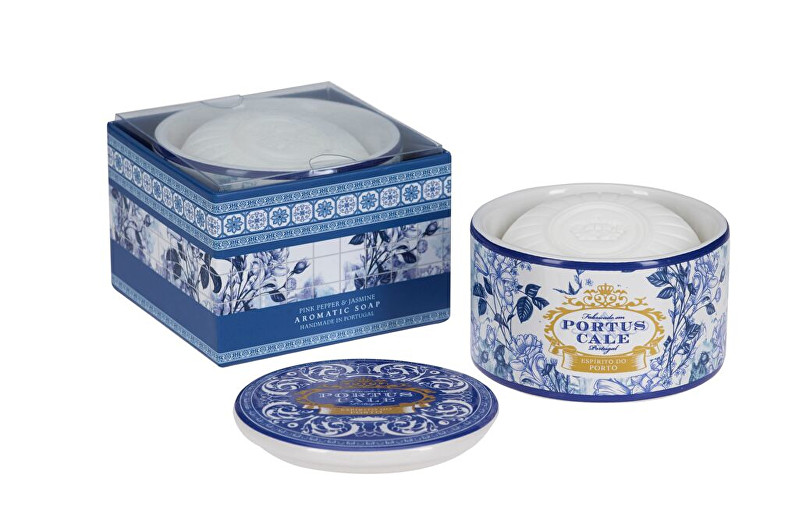 Castelbel Mýdlo v dárkové dóze Gold & Blue 150 g