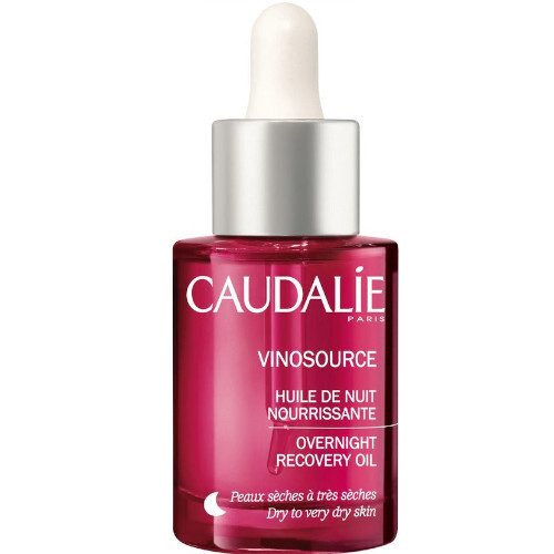 Caudalie Noapte de regenerare ser pentru Vinosource uscat până la foarte uscat (Overnight Recovery Oil) 30 ml)