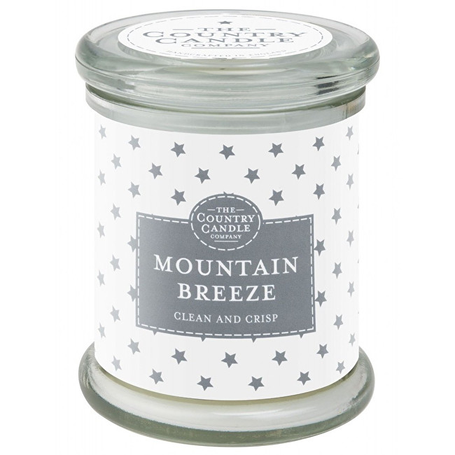 Country Candle Vonná svíčka ve skle s víčkem Horský vánek (Mountain Breeze) 848 g